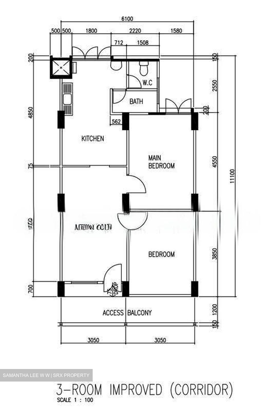 Blk 506 Hillgrove Gardens (Bukit Batok), HDB 3 Rooms #628901461